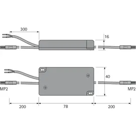 Halemeier LED Dimmmodul 24VDC max. 80W, 1-10V