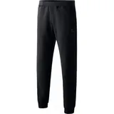 Erima Kinder Sweatpant mit Bündchen (210330), schwarz, 116