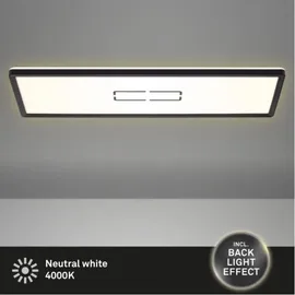 Briloner Slim LED Panel 58 cm schwarz