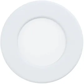 EGLO Fueva 5 Einbaustrahler Ø 8,6 cm rund weiß