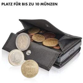 slimpuro ZNAP Slim Wallets 8 12 Geldbörse Unisex schwarz
