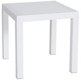 CLP Ocean Beistelltisch 45 x 45 x 45 cm weiß