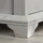 Forte Highboard 123 x 162,3 x 48,2 cm Weiß