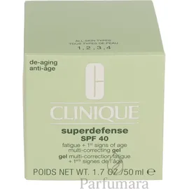 Clinique Superdefense SPF 40 Fatigue + 1st Signs of Age Multi-Correcting Gel 30 ml