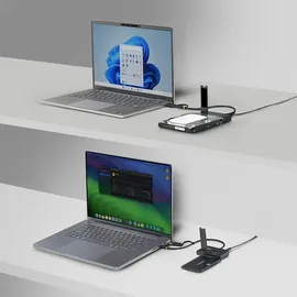 Startech M.2 NVMe & 2,5/3,5" SATA Adapter, NMS NS ACCS, SSD Festplattenleser, B+M und M-Key,