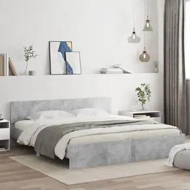 vidaXL 180 x 200 cm Grau