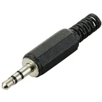 TRU Components TC-10338320 Klinken-Steckverbinder 3.5 mm Stecker, gerade Polzahl: