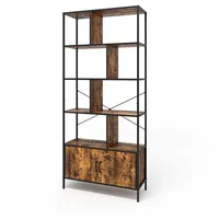 Vicco Bücherregal 80 x 30 x 180 cm Schwarz
