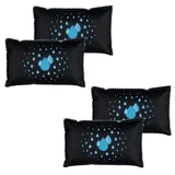 Wenko Auto-Entfeuchter mit Indikator, 4er-Set - schwarz