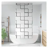 vidaXL Duschrollo 110x240 cm Stoffbreite 106 cm