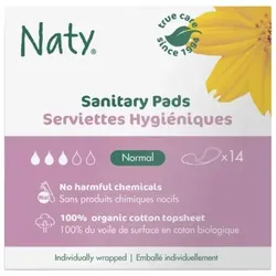 Naty Damenbinden Normal, verbessert (14St)