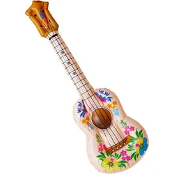 Bunte Hawaii Ukulele Aufblasbar