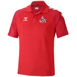 hummel 1. FC Köln Poloshirt true red M