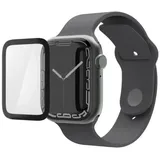 Hama Super Hybrid f. Apple Watch SE 3, (Schwarz, Transparent)