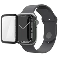 Hama Super Hybrid f. Apple Watch SE 3, (Schwarz, Transparent)