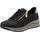 Rieker Sneaker Low Schwarz/Gold Damen Weite