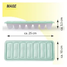 Bestgoodies Eiswürfelform Grün 1er Set