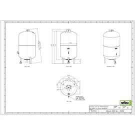 Reflex Reflexomat 6 bar 500 l Grau