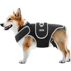 VEVOR Rückenbandage Hunde Rückenstütze Wirbelsäulenstützgeschirr IVDD M