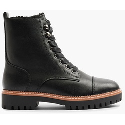Schnürboots - Damen - schwarz - 43