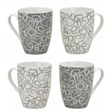 Spetebo Kaffeetasse 0,3 l Weiß 4 St.