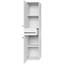 Badplaats Florence Badezimmerschrank 30 x 130 x 35 cm Weiß