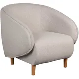 Lounge Sessel Alezio beige 86 cm Loungesessel Relaxsessel Polstersessel