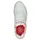 SKECHERS Uno - Loving Love Damen white durabuck/red pink mesh trim 39