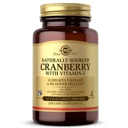 Natürliche Cranberry mit Vitamin C 60 Pflanzenkapseln