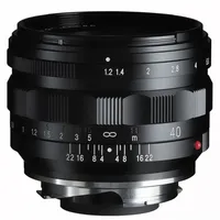 Voigtländer Nokton 40mm f/1,2 II VM, asphärisch schwarz