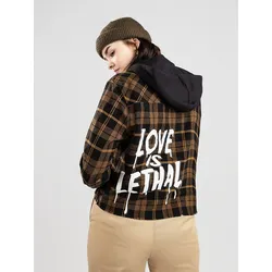 Broken Promises Love is Lethal Jacke black Gr. S