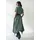 LASCANA Druckkleid Blusenkleid Punktedruck Grün/Schwarz 36