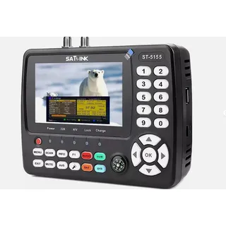 Satlink ST-5155 H.265 (10 Bit) DVB-S/S2/T/T2/C Combo Messgerät