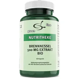 11 A Nutritheke Bio Brennnessel Extrakt 500 mg Kapseln 60 St.