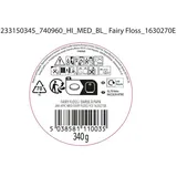 Yankee Candle Duftkerze Mittleres Glas Fairy Floss 340 g, rosa