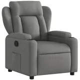 vidaXL Relaxsessel Dunkelgrau Stoff