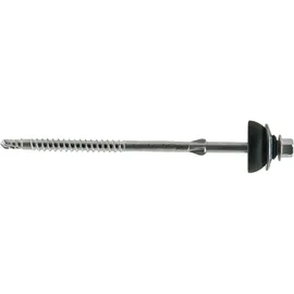 Sawtec Eternitschraube 6,5x130 duplexbeschichtet mit Bohrspitze & Regenhut