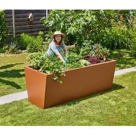 Gutta Valenta 200 x 90 x 80 cm rostiges Eisen