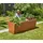 Gutta Valenta 200 x 90 x 80 cm rostiges Eisen