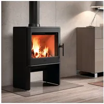 hergom E40 Kaminofen Gusseisen Schwarz