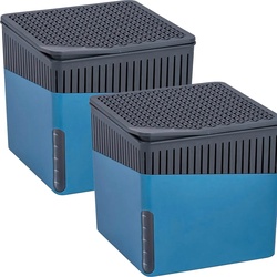Luftentfeuchter WENKO "Cube" blau Luftentfeuchter 2 x 500 g