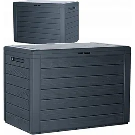 Prosperplast Woodebox 190 l 190 x 70 x 60 cm Anthrazit