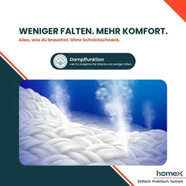 Homex WF1014H1A-W Waschmaschine (10 kg, 1400 U/min)