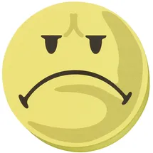 Franken Wertungssymbol, Symbol negativ,