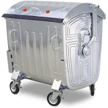 BRB-Lagertechnik Müllcontainer 1100 l Verzinkt