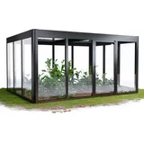 sunelements SunGarden Energy 4.3 Alu Anthrazit-Metallic SDP 6 mm 15 m2