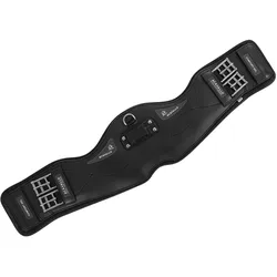 Acavallo Kurzgurt PVC mit Gel - schwarz - 60