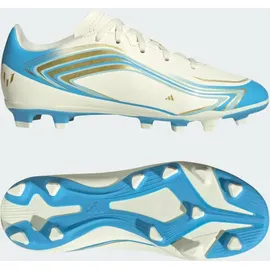 adidas F50 Messi Club MG/Fg Kinder Ivory/Semi Blue Burst/Icey Blue 36