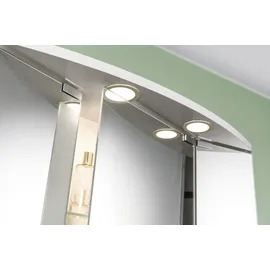 Paulmann LED Möbel-Einbauleuchte gold matt Ø 6,5 cm warmweiß 3er Set