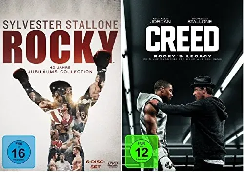 Rocky - The Complete Saga + Creed - Rocky's Legacy * DVD Set (Neu differenzbesteuert)